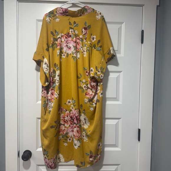 ODDY Floral Kimono Cardigan - Picture 2 of 6